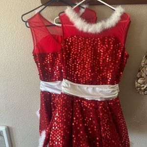 Weissman Christmas dance dress / costume